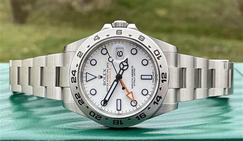 rolex explorer dial size|rolex explorer ii polar price.